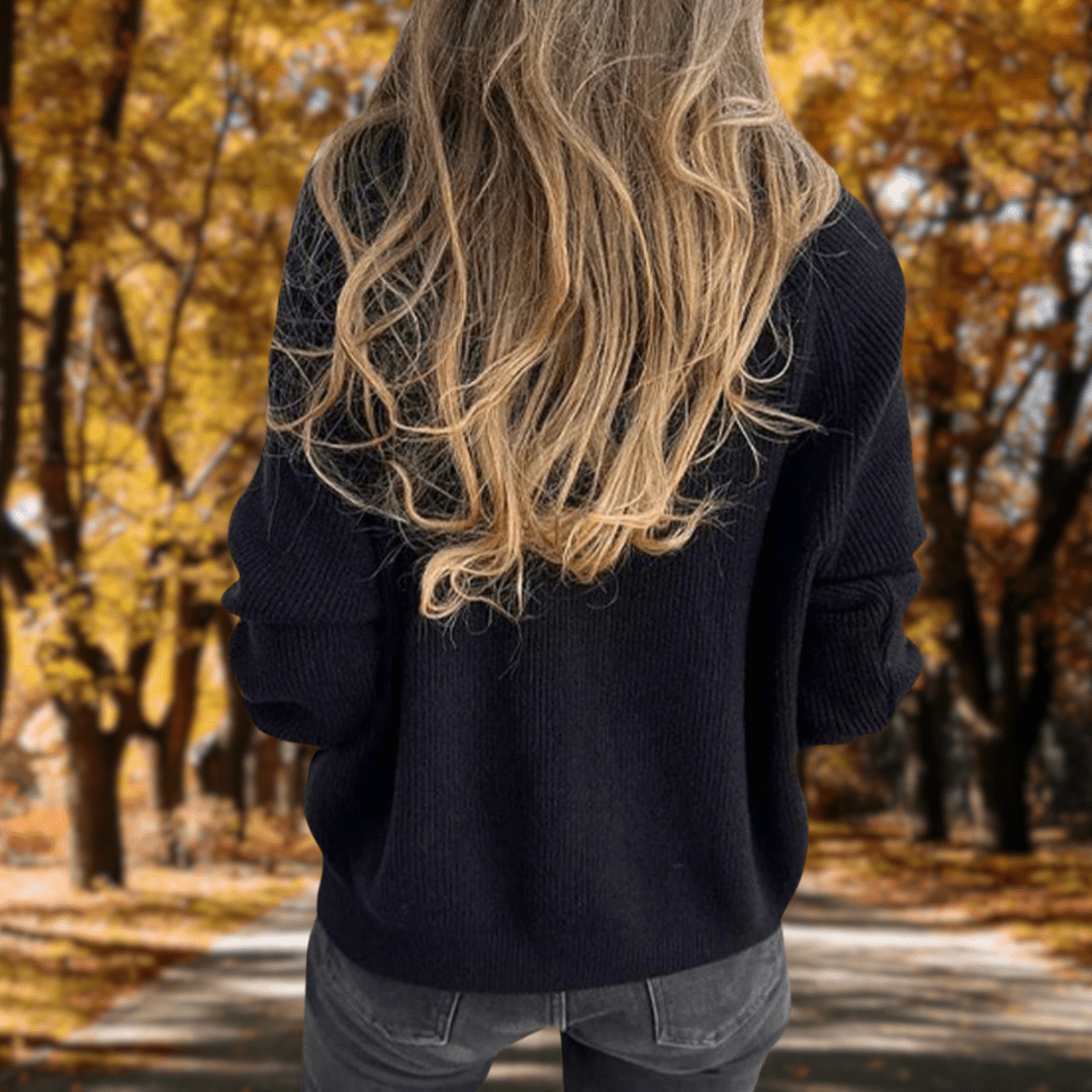 ADEL | TIMELESS KNIT SWEATER WITH TUMMY COVERAGE